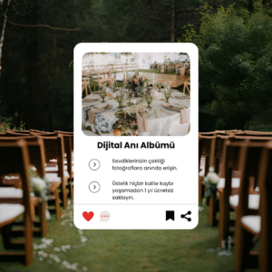 QR Kodlu Dijital Anı Albümü